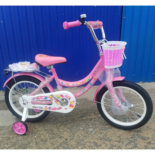 Велосипед детский двухколесный 16 Riki-Tiki Nicole розовый 12499₽