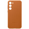 Фото #12 Чехол-накладка Samsung Leather Case S23 песочно-бежевый