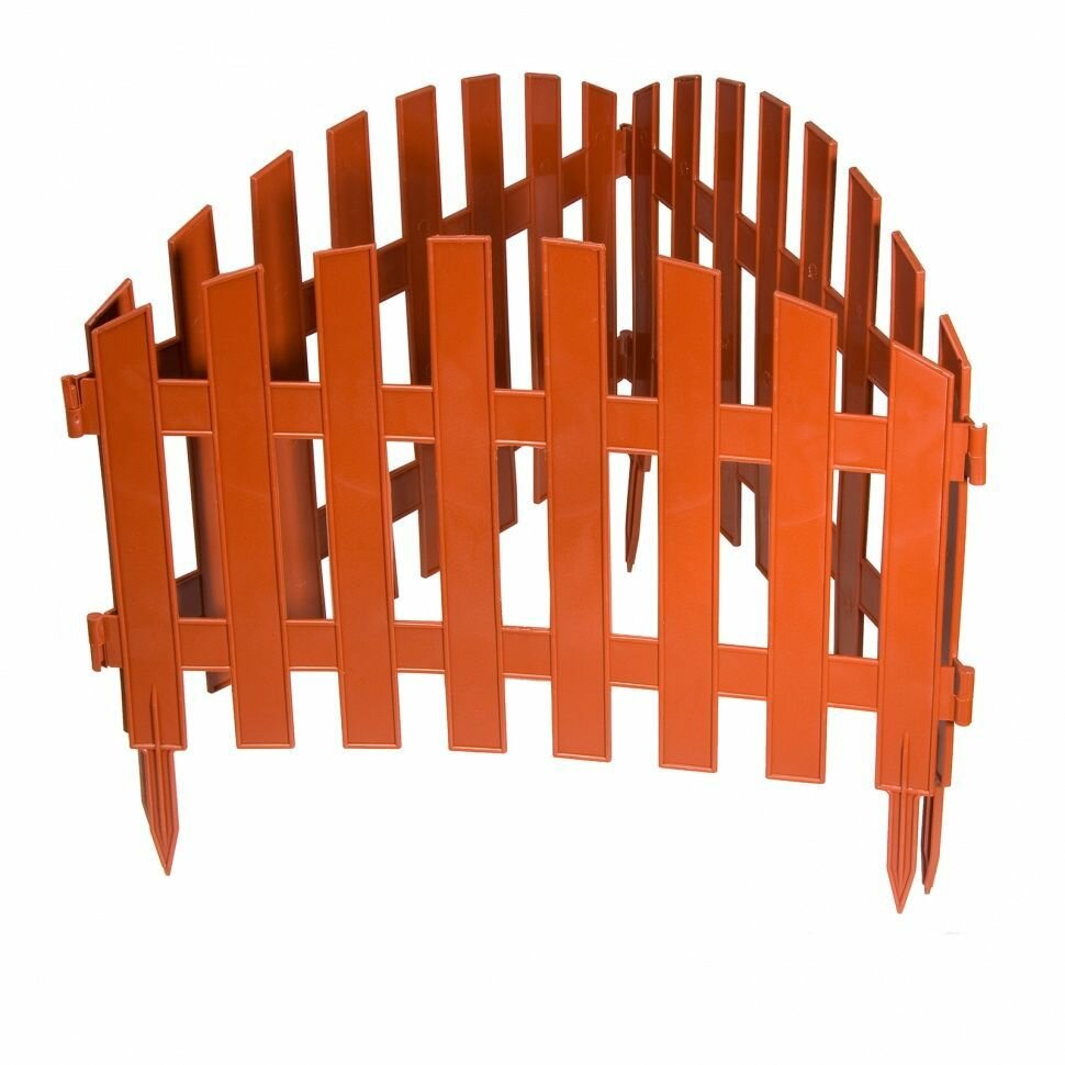 PALISAD Забор декоративный Винтаж  28 х 300 см терракот 65015