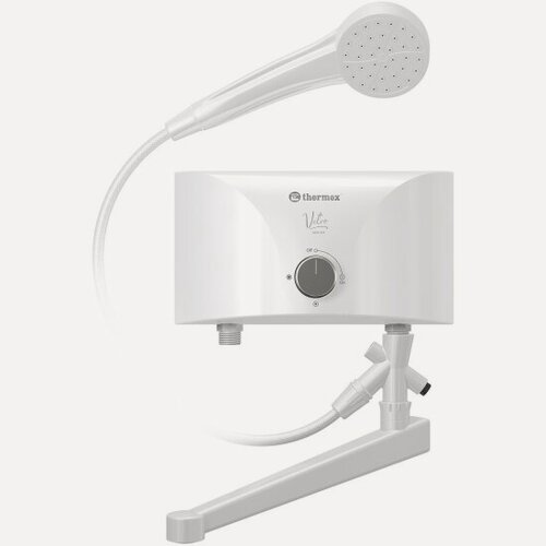 Изображение товара Проточный водонагреватель Thermex Vetro 6500 combi