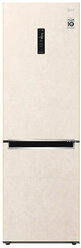 Холодильник LG GC-B459MEWM, бежевый, с инверторным компрессором, No Frost