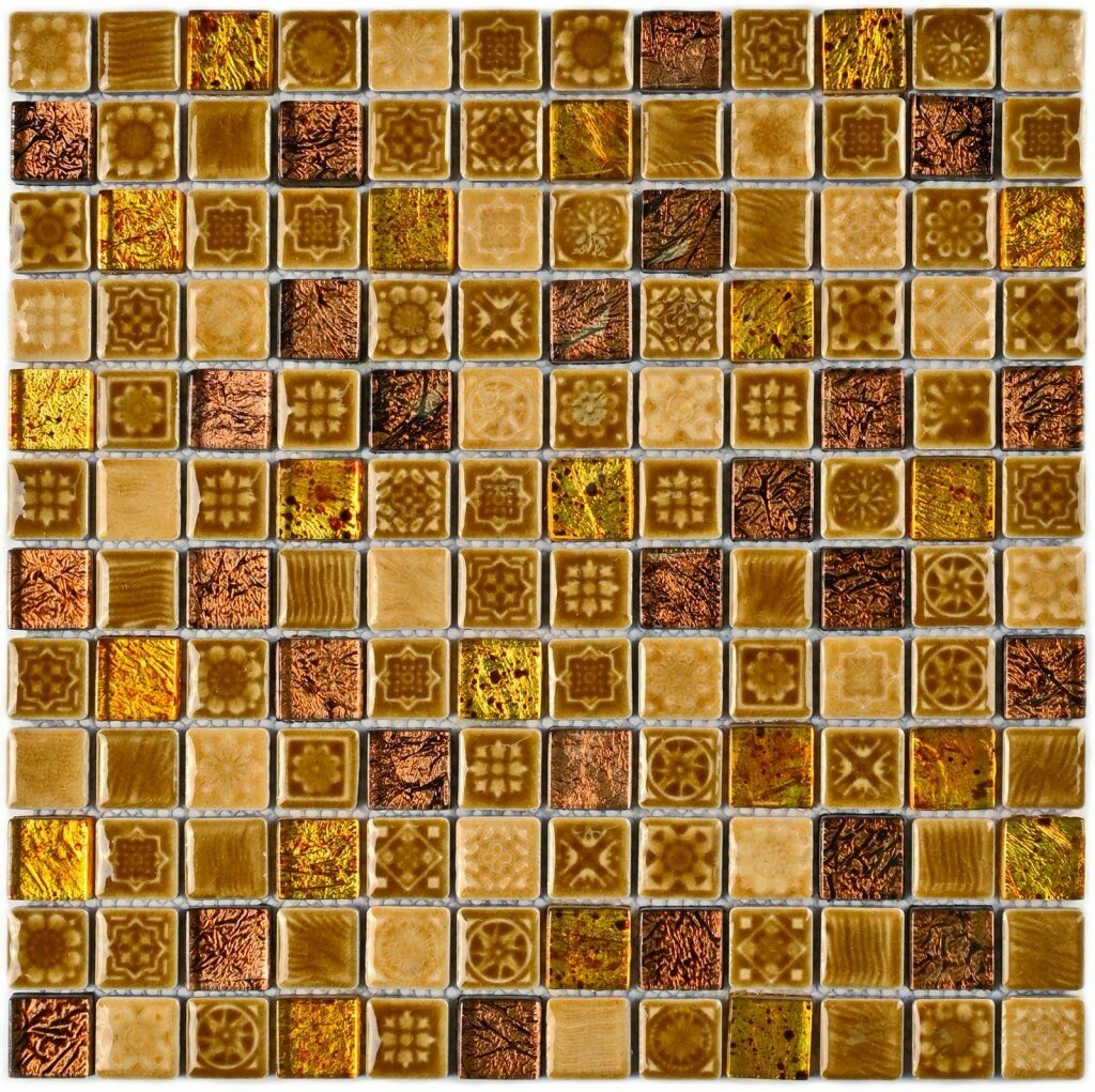Мозаика керамическая Morocco Gold (23х23) 300х300х8 мм (шт)