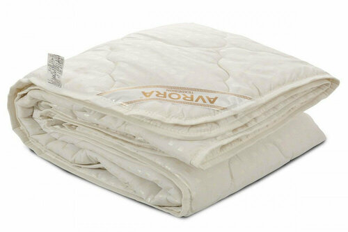 Одеяло бамбук облегченное 1,5 спальное 145х205 тик Classic Plus Аврора-текс