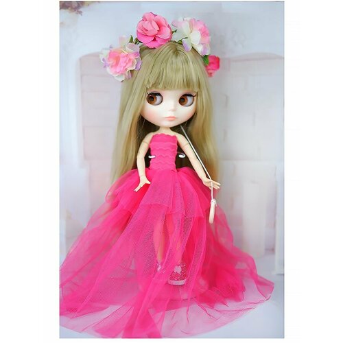 Кукла Блайз (Blythe) K458 blythe blythe кукла мини блайз в джинсах зеленые волосы mini blythe