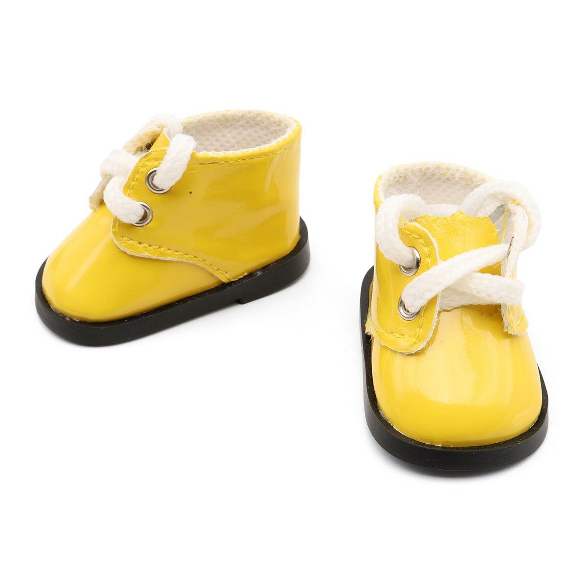 Ботиночки для кукол Astra&Craft Желтые, 1 пара, SH-0063