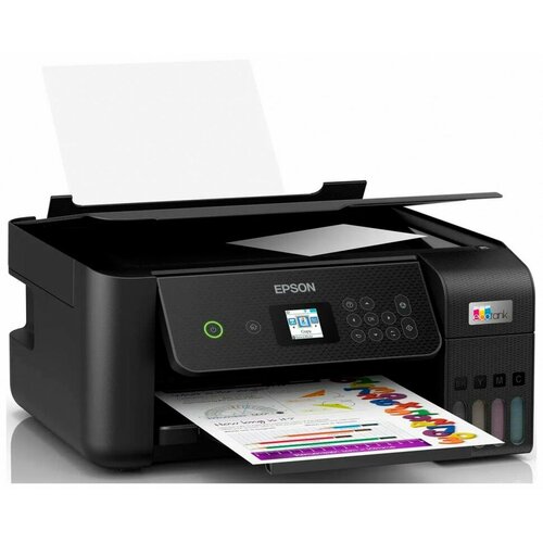 МФУ струйное Epson L3260 C11CJ66507 A4 WiFi черный 3082200₽