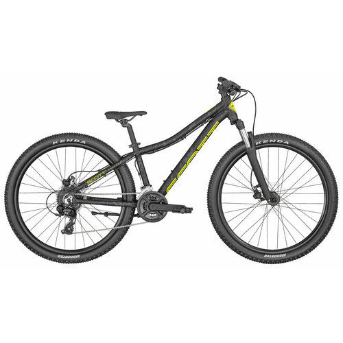 Подростковый велосипед Scott Roxter 26 Disc (2023) Черно-желтый (138-155 см)