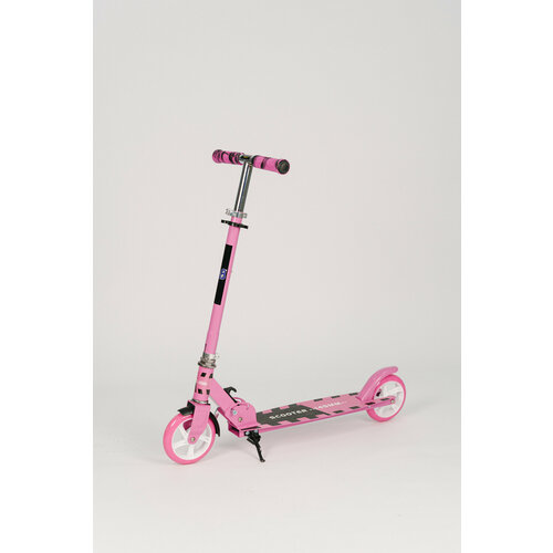 Самокат V8 V-KS2021 (черно-розовый)