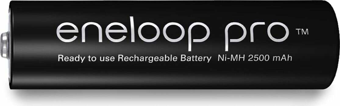 Аккумулятор PANASONIC Eneloop Pro AA 2500 2BP (BK-3HCDE/2BE) 2500 mAh, 2 шт, блистер, AA — фото 1