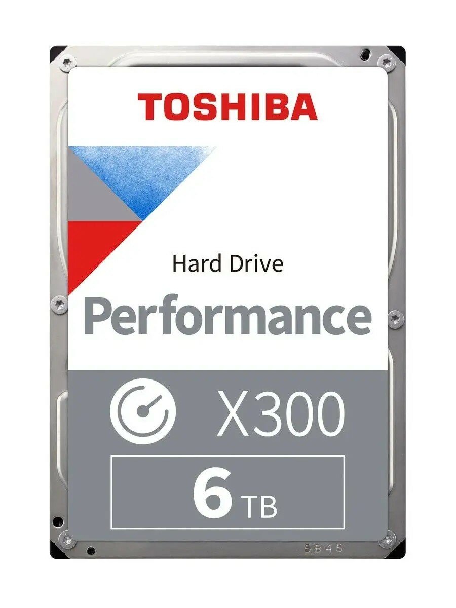HDD диск SATA / Toshiba X300 6TB / 7200rpm, 256Mb / HDWR160EZSTA