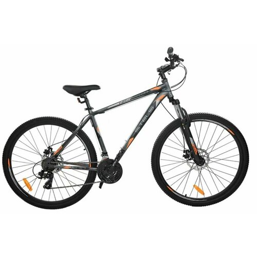 Велосипед горный Stels Navigator-900 MD 29 21 темно-серый матовый 2023 25000₽