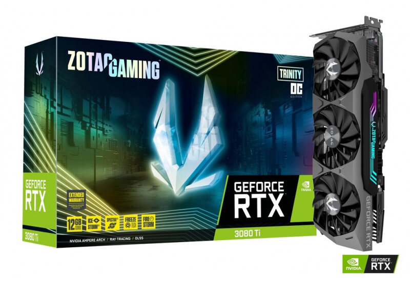 Видеокарта ZOTAC GeForce RTX 3080 Ti Trinity