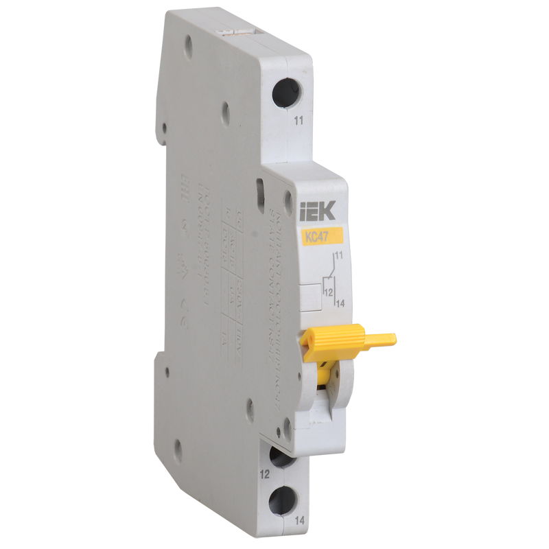фото IEK Контакт состояния КС47 на DIN-рейку