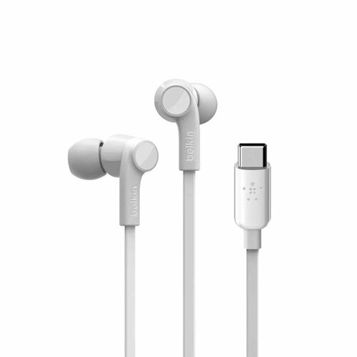 Наушники Belkin Soundform Headphones with USB-C Connector белый