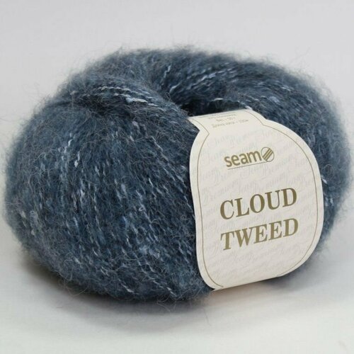 Пряжа Seam CLOUD TWEED 98120 габардин (2 мотка)