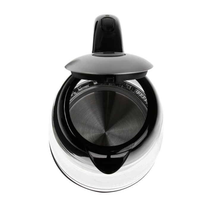 Чайник ENERGY E-251 (1.7л) стекло, пластик цвет черный - фото №14