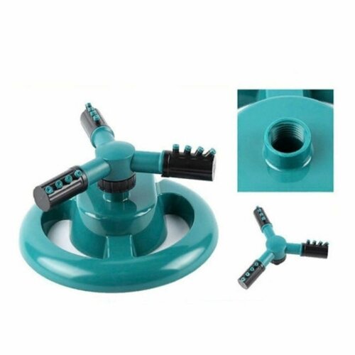 Поливалка для газона Распылитель дождеватель разбрызгиватель для полива газона цветов садовый поворотный 360 619₽