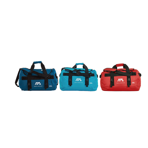 Сумка спортивная Aqua Marina Aqua Marina DuffleBag 50L 00-00004359/50L, 35х52 см, красный, синий