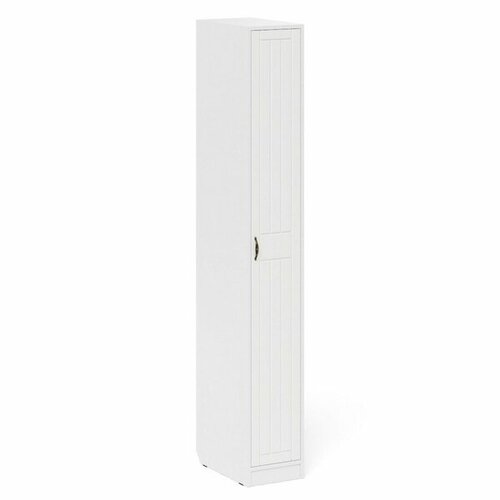 Прихожая П-6-500 Пенал цвет белая шагреньфасады МДФ белое дерево фрезеровка прованс 9710₽