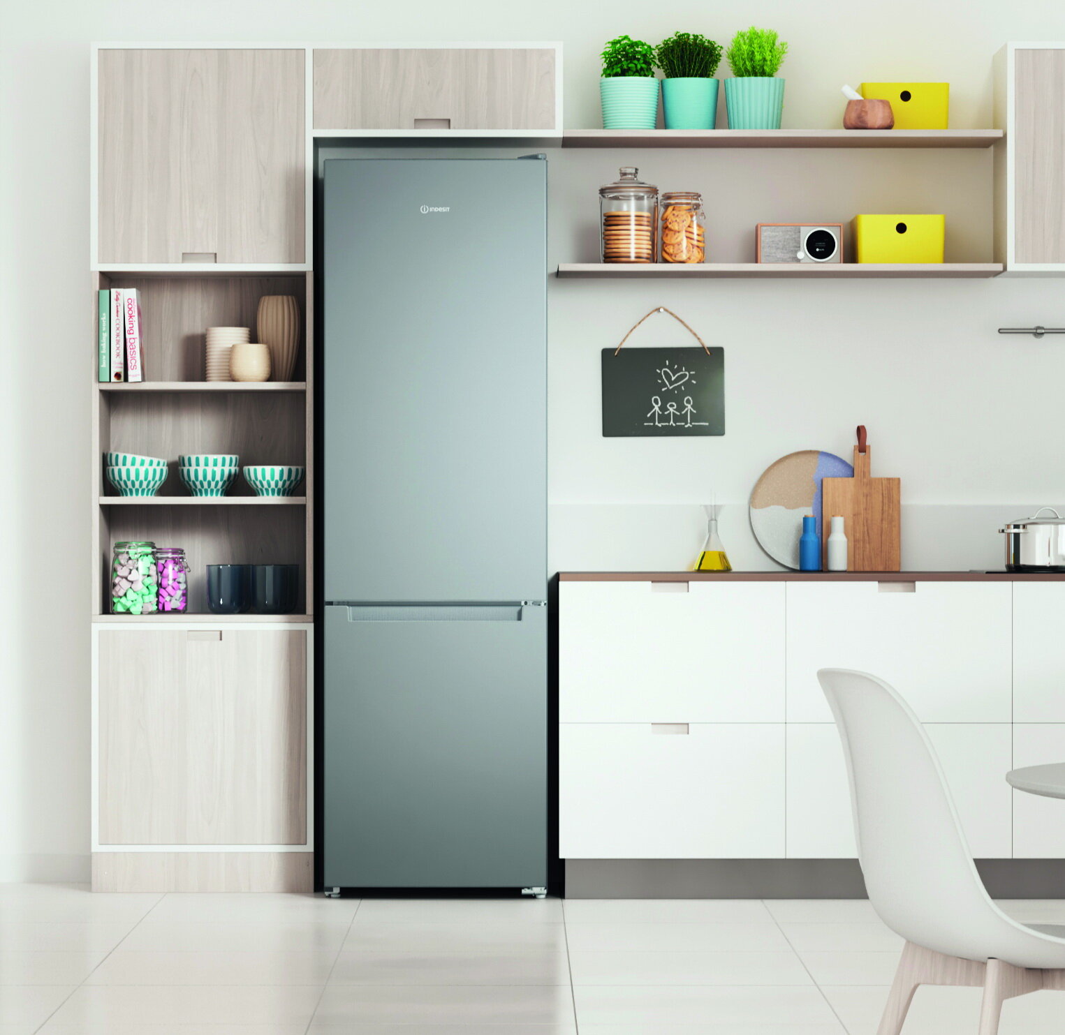 Двухкамерный холодильник Indesit ITS 4200 G, No Frost, серебристый - фотография № 18
