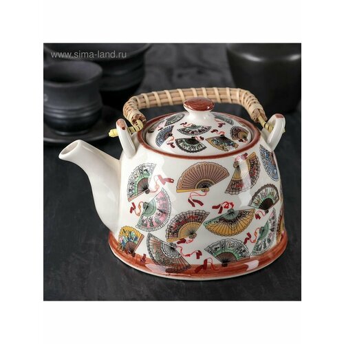 Чайник керамический заварочный Веера 900 мл 1128₽