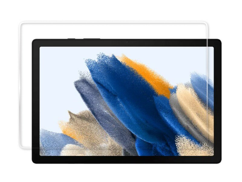 Стекло защитное гибридное Krutoff для Samsung Galaxy Tab A8 105" (SM-X200N/X205N)
