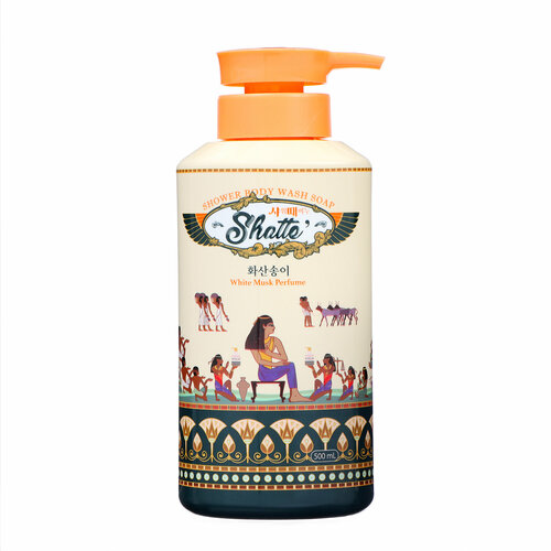 Гель- скраб для душа с ароматом Белый мускус 500 мл 1360₽