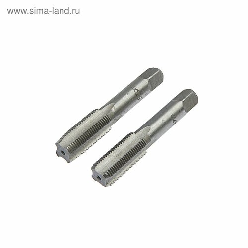 Метчики метрические ручные тундра М14 х 125 мм комплект из 2 шт 625₽