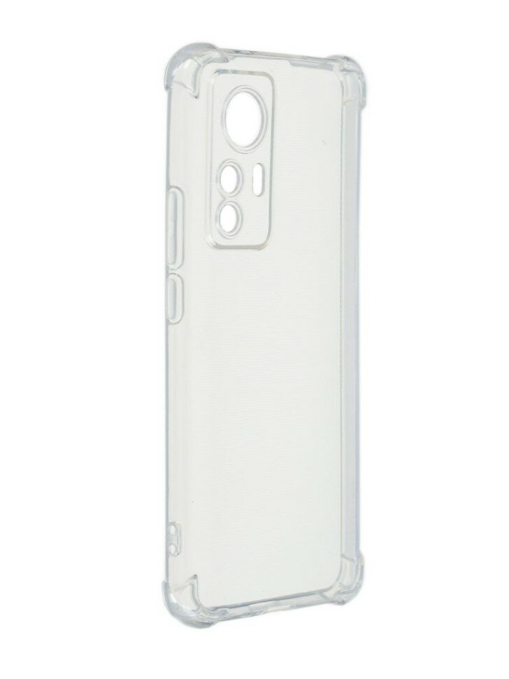 Накладка силикон iBox Crystal для Xiaomi 12T, с усиленными углами (прозрачный) - фото №1
