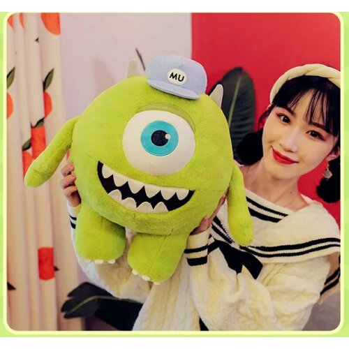 Мягкая игрушка-подушка монстр Майкл Вазовский /корпорация монстров/ 40 см.