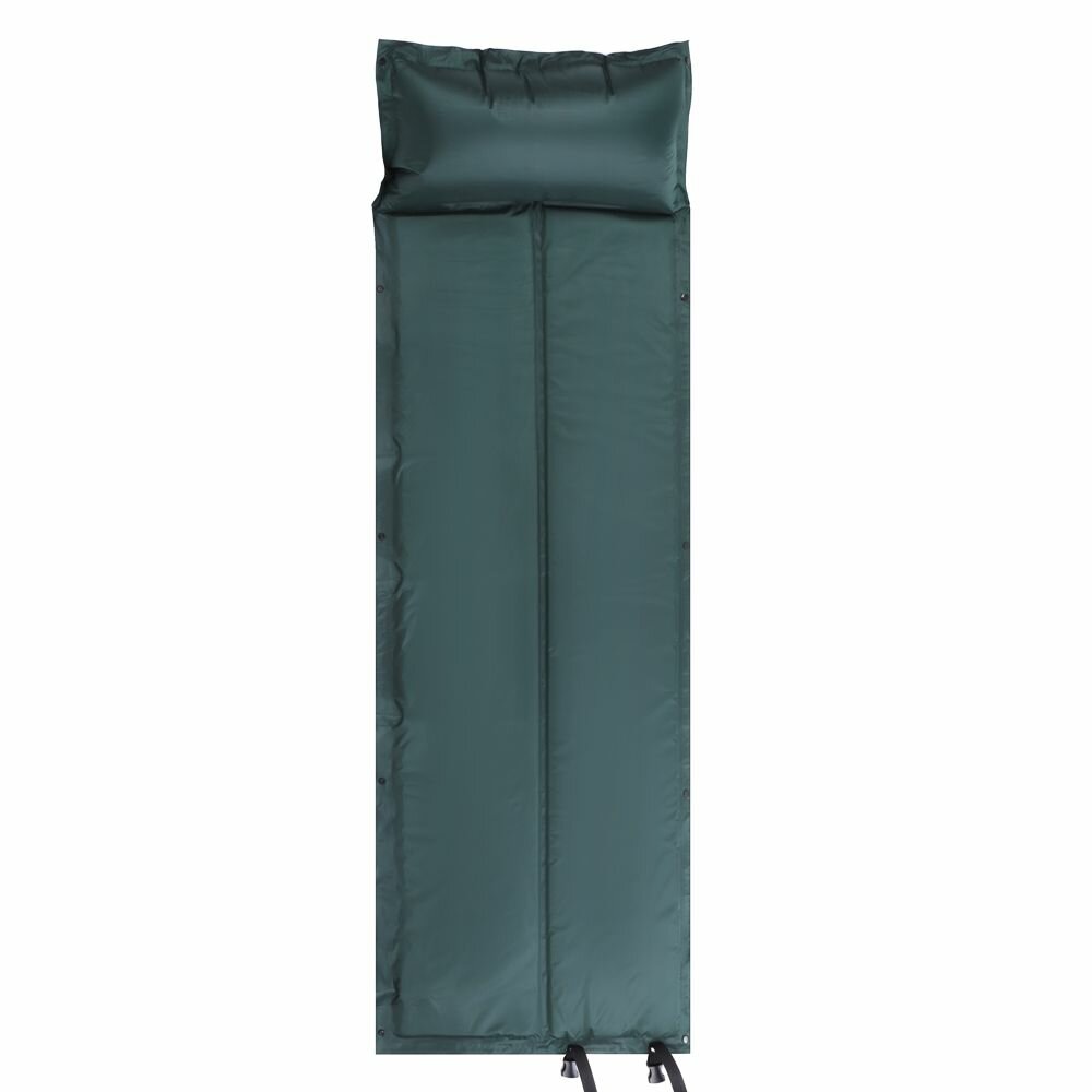 Коврик туристический, руссо туристо, самонадувающийся с подушкой, 180х59 см, полиэстер, поролон