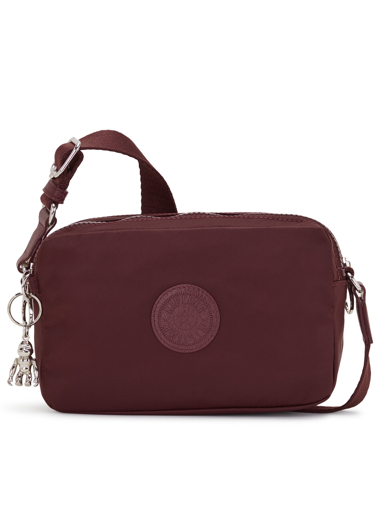 фото Сумка кросс-боди Kipling KI62155LC Milda Small Camera Style Crossbody Bag *5LC Deep Aubergine