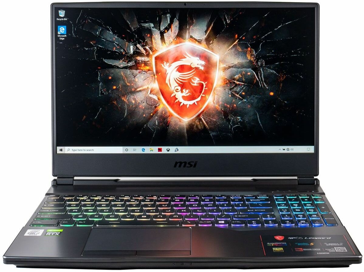 15.6 Мощный ноутбук MSI Leopard i7-10750H / RTX 2070 8gb /IPS 144Гц / SSD 500 / 16 Gb / Windows 11