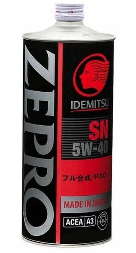 Синтетическое моторное масло IDEMITSU Zepro Racing 5W-40, 1 л