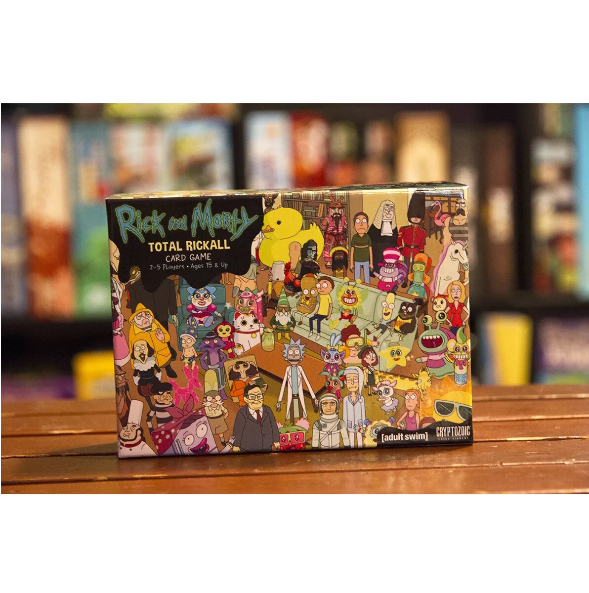 Карточная игра Рик и Морти Rick And Morty total rickall на английском языке