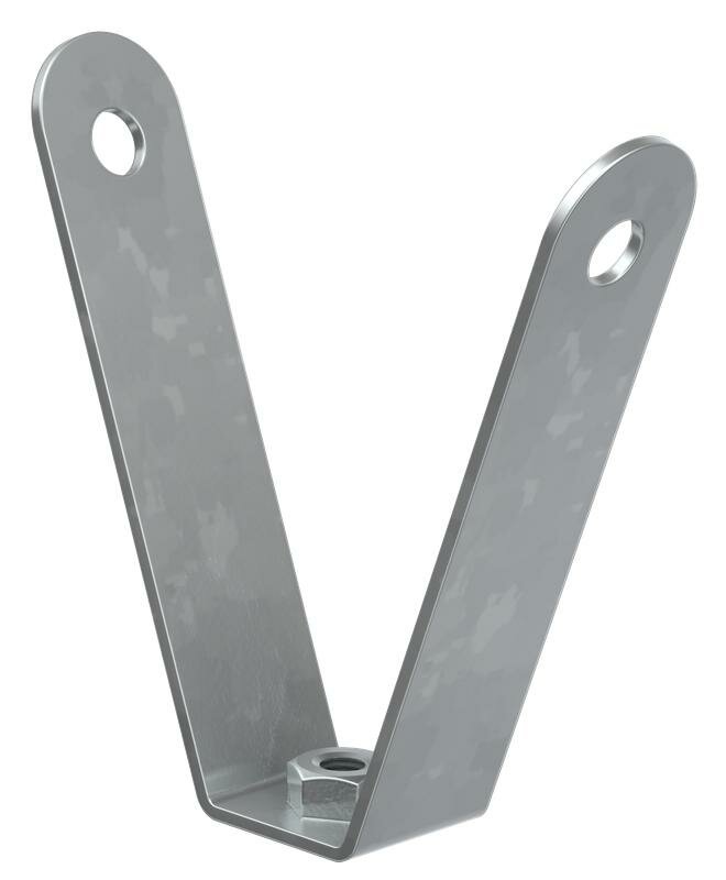 фото Крепление к профнастилу V-образ. М10 IEK CLP1M-VP-10-R