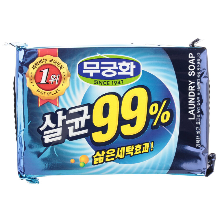 Мыло хозяйственное 99% для стирки Mukunghwa Sterilization Laundry Soap, 230 г