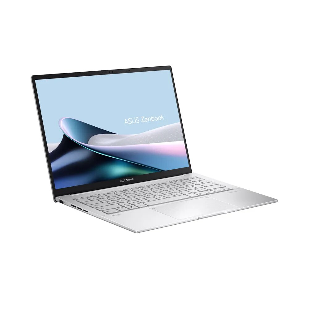 Ultrabook Asus Zenbook Ux3405ma-Qd613 Cpu Core Ultra 5 125h 14 ядер процессора 18 потока Ram 16gb Ssd 512gb Vga Shared 14.0"Wuxga Oled Silver Sleeve Rus Kb Без ОС