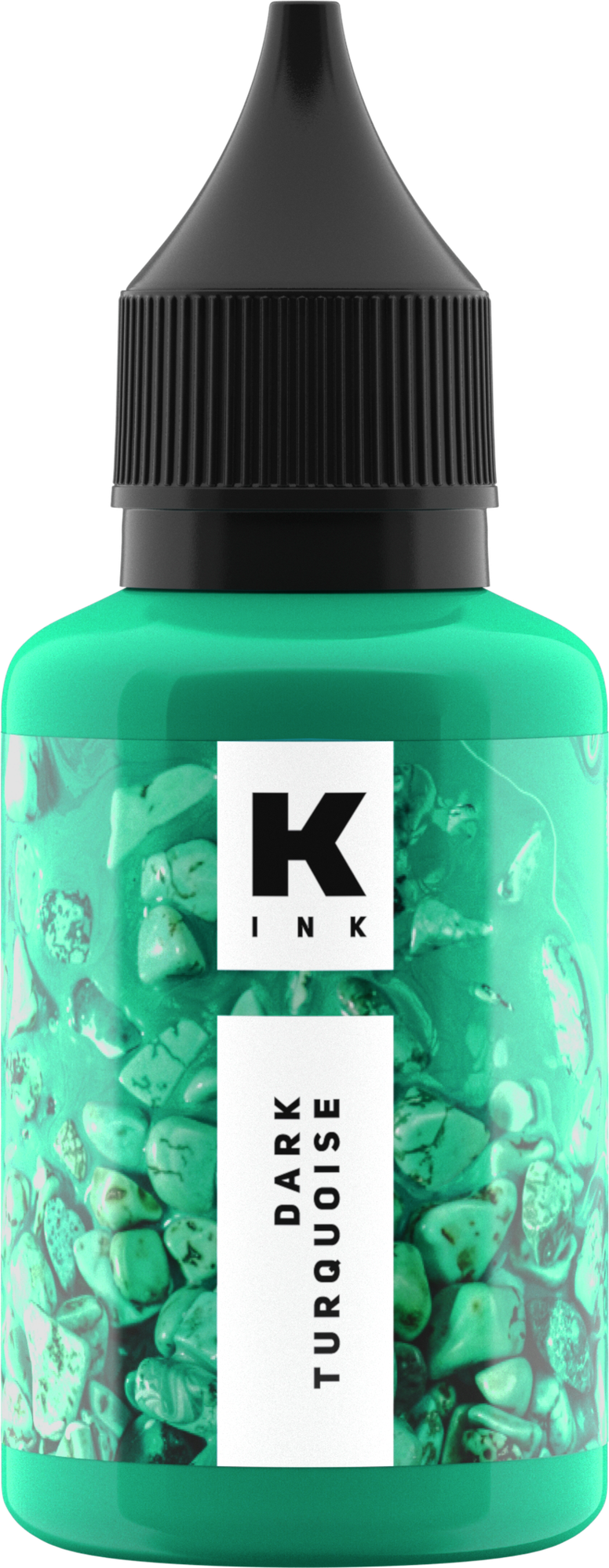 Краска Tattoo Ink пигмент для татуировок Темная бирюза 30 мл