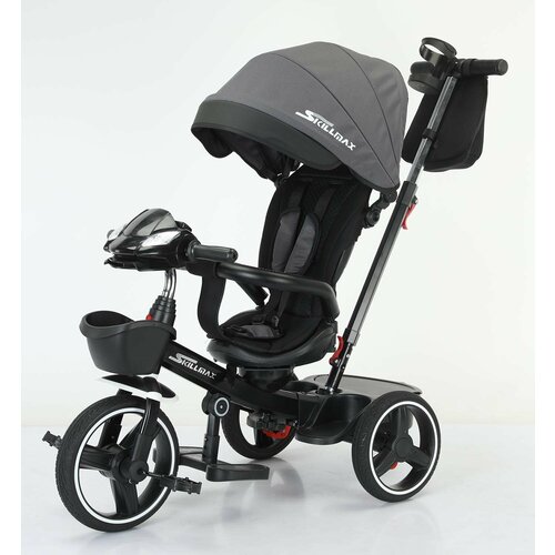 Велосипед трехколесный Skill Max gray H-6018 8900₽