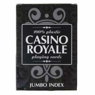 Карты для покера "Casino Royale" 100% пластик 54 шт.