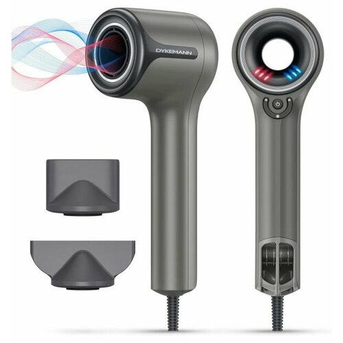 Фен Dykemann Powerwind SE-09 1500 Вт серебристый 9500₽