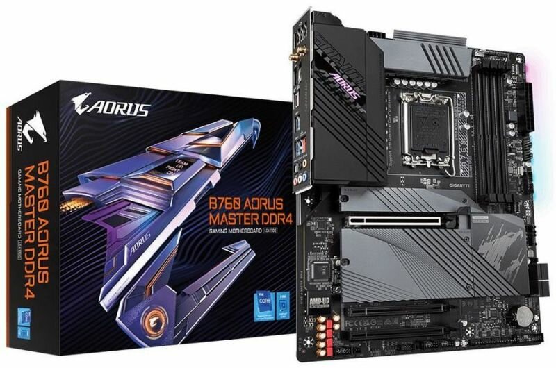 Материнская плата GIGABYTE B760 AORUS MASTER DDR4