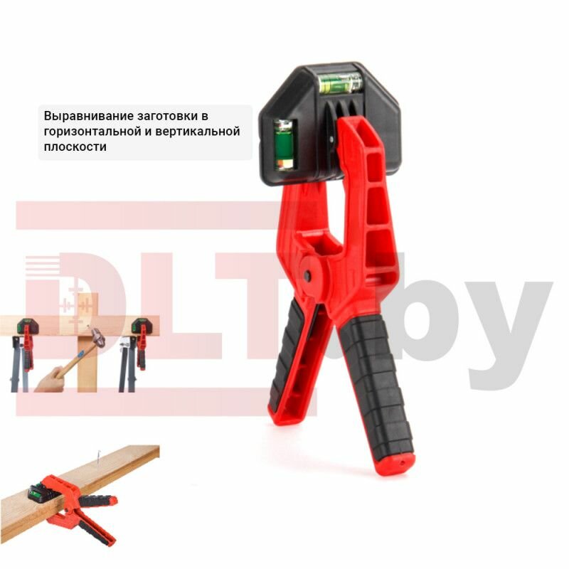 Струбцины Струбцина быстрозажимная DLT 70мм (усилие зажима 10кг)