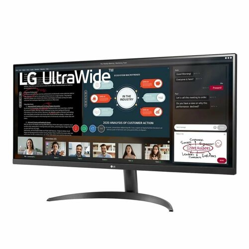 34 Монитор LG UltraWide 34WP500-B, черный