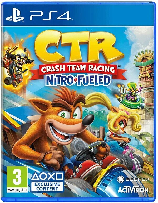 Игра Crash Team Racing: Nitro-Fueled для PlayStation 4