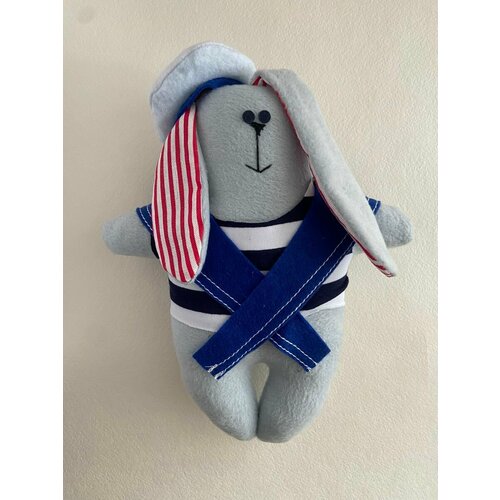 Заяц моряк игрушка мягкая плюшевая 814₽