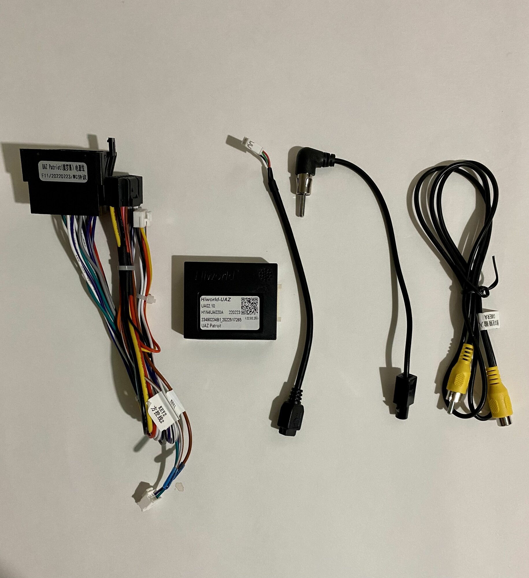 фото Кабель питания с canbus адаптером для UAZ PATRIOT