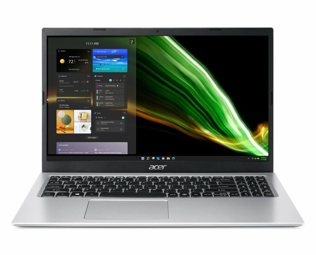 Ноутбук Acer Aspire 3 A315-58 15.6" TN, Core i5-1135G7, 8GB DDR4, 256GB SSD, Iris Xe, Без ОС, silver (NX. ADDEM.00E)