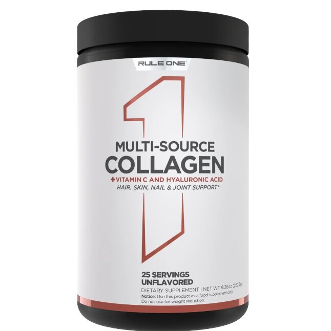 Rule One (R1) MULTI-SOURCE COLLAGEN Type I, II, III, V & X Collagens, Мульти коллаген, 25 порций